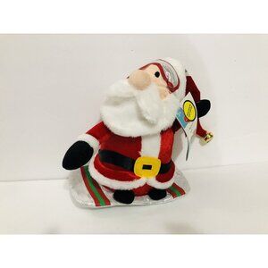 Gemmy Christmas Snowboarding Santa Animated Singing “It’s Going Down For Real”
